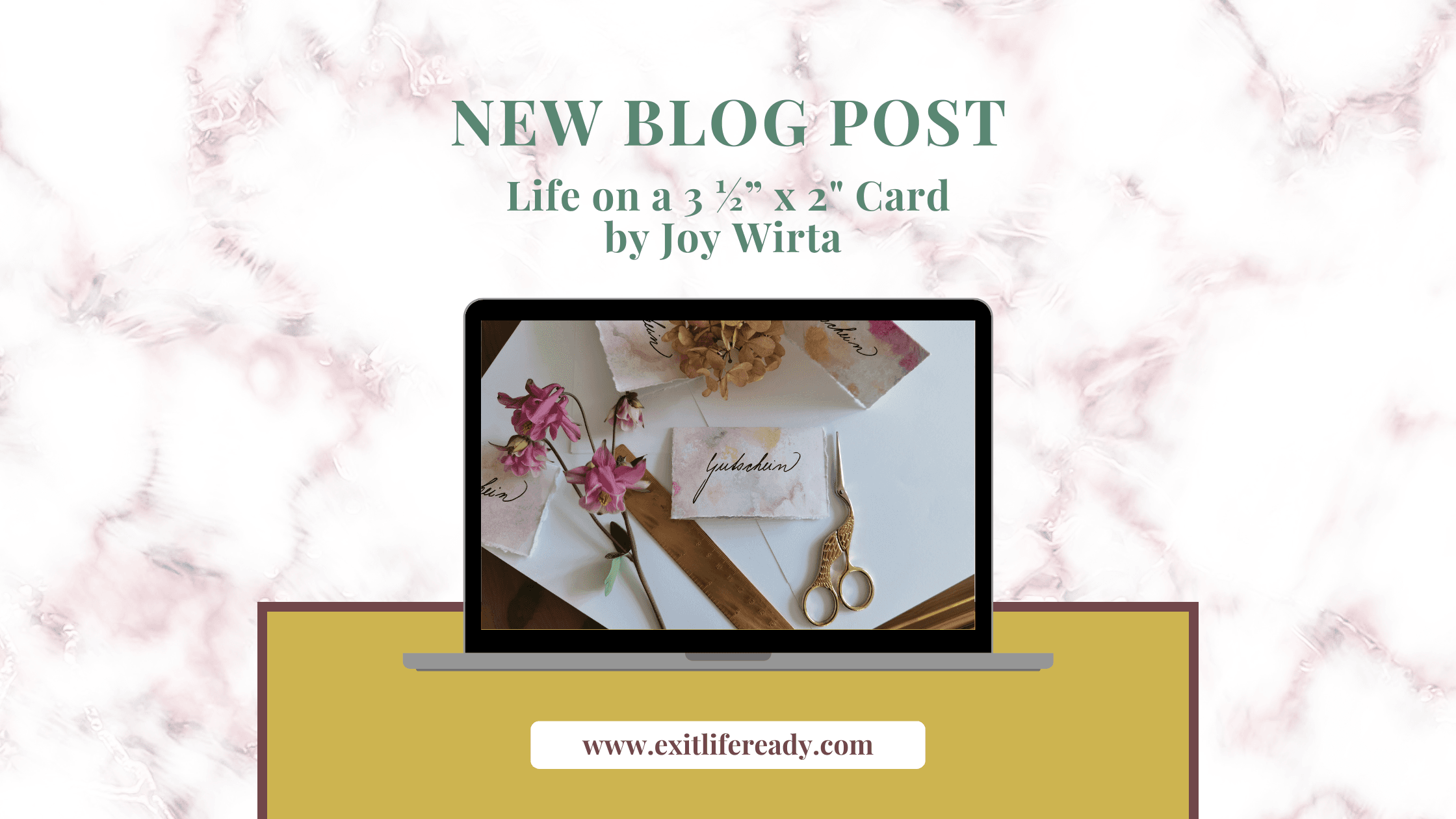 Life of a 3 1/2" x 2" Card