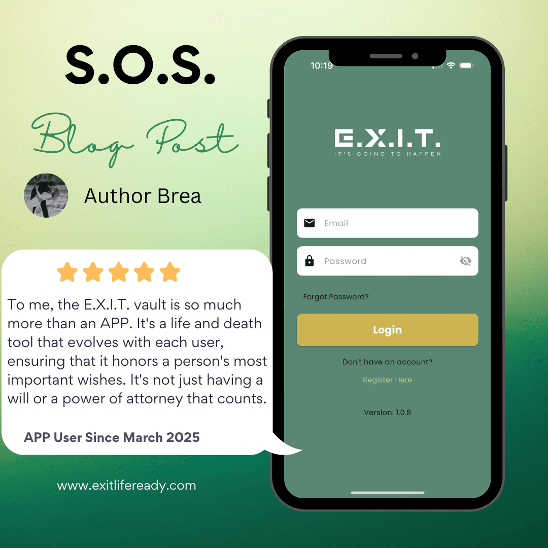 S.O.S. Are You ready? - End Of Life Preparation Checklist